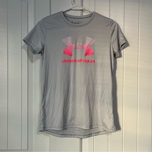 Selection of under Armour kids large tees